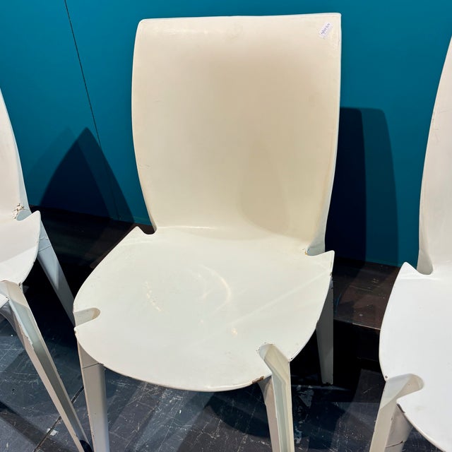 Gray Lambada Chairs in Metal by Marco Zanuso for Gavina. 1964, Set of 4 For Sale - Image 8 of 14