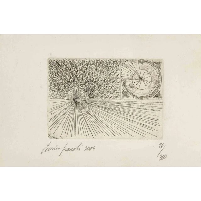 Etching realized by Fausto Maria Franchi in 2004. Edition of 96/300. Hand signed and numbered in pencil. Excellent...