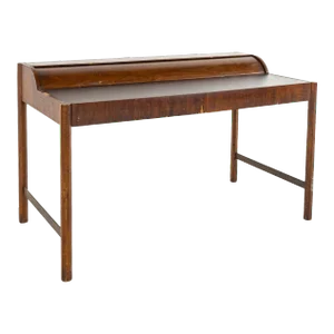 Hekman Furniture Mid Century Desk With Cylinder Roll