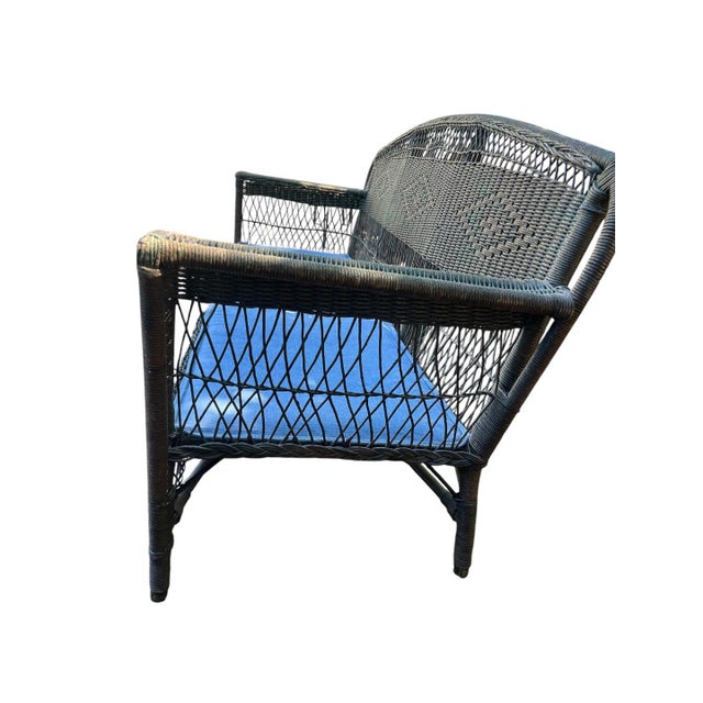 Wicker Settee 1930's For Sale - Image 12 of 12