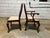 Late 20th Century Vintage Henkel Harris Furniture Eight Queen Anne Style Black Cherry Dining Chairs - Set of 8 For Sale - Image 9 of 12