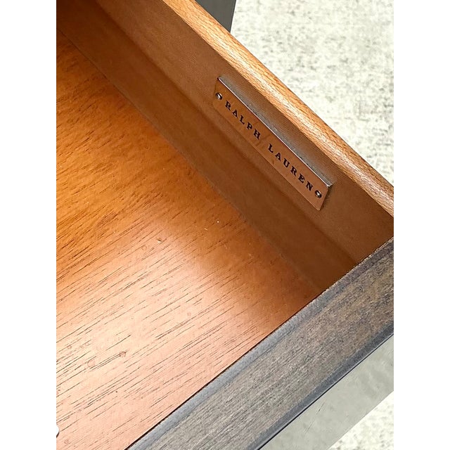 Coffee Vintage Ralph Lauren “Clivedon” Chest of Drawers - Pair For Sale - Image 8 of 12