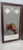 Late 19th Century Vintage Floral Wall Mirror Victorian Etched Hanging Wood Framed Antique Folk Art For Sale - Image 5 of 10