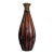 Vintage Split Woven Bamboo Floor Vase For Sale