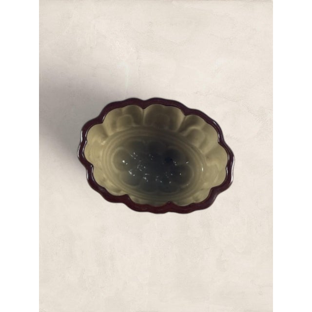 English Vintage English Ceramic Bourne Jelly Mould For Sale - Image 3 of 13
