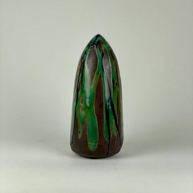 Torpedo Design Mid-Century Modern Ceramic Sculpture For Sale - Image 4 of 8