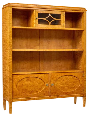 Early 20th Century Swedish Bookcase Cabinet from Sandberg & Co, 1890s