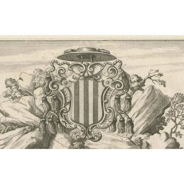 Noble Coat of Arms, 1690, Paper For Sale - Image 5 of 7