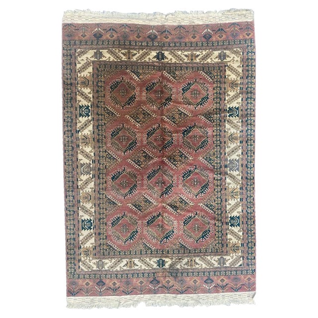 Vintage Wool Antique Rug, 1920s For Sale