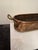 Vintage Elongated Copper and Brass Cache Pot For Sale - Image 9 of 9