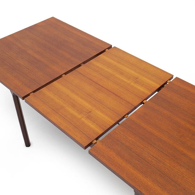 Extendable Rectangular Table in Teak, 1950s | Chairish