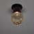 1960s 1960s Gino Sarfatti Seguso Bubble Glass Wall or Ceiling Lamp for Arteluce For Sale - Image 5 of 18