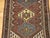 Vintage Persian Qashqai Tribal Area Rug, Hand-Knotted Wool, Geometric Medallions, 4x6, Rust & Navy For Sale - Image 10 of 16