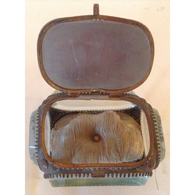 Antique 19th C. Edinburgh Bridge Scene Jewelry Box Chairish