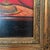 Chocolate Mid-20th Century Candlelit Rose Still Life Oil Painting Signed Ruschè For Sale - Image 8 of 18