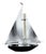 Art Deco Chrome Yacht Lamp Sculpture, England, 1930s For Sale