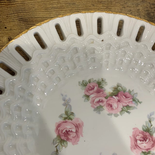 Ceramic Early 20th Century Delicate Traditional German Pottery Plates- Set of 10 For Sale - Image 7 of 13