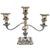 Antique Rococo Style Barker Ellis English Silver Plated 3-Arm Candelabras - A Pair For Sale - Image 13 of 14