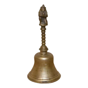 Antique Majestic Ganesha Poga Bell