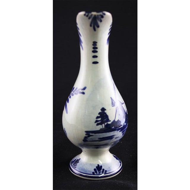 1970s Delft Ceramic Pitcher For Sale - Image 4 of 7
