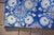 Rare Set of Forty Antique 19th Century Tiles Blue & White Floral Motif For Sale - Image 6 of 18