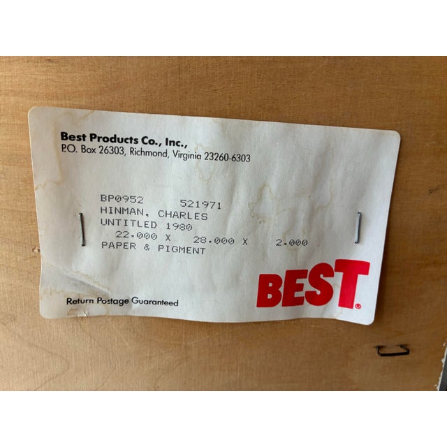 Paper Charles Hinman Paper and Pigment For Sale - Image 7 of 10