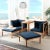 2020s Ronson 5 Piece Sectional Set - Natural/Navy For Sale - Image 5 of 12
