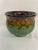 1900 - 1909 Early 1900s Weller Art Pottery Majolica Cachepot Planter For Sale - Image 5 of 13