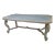 Custom Shabby Chic Dining Table With Custom Finish For Sale