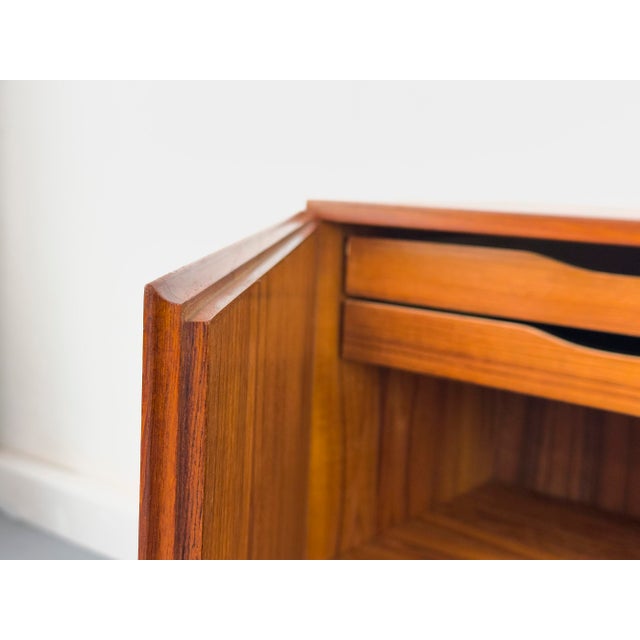 Mid-Century Modern Danish Sideboard in Teak from Omann Jun, 1960s For Sale - Image 3 of 17