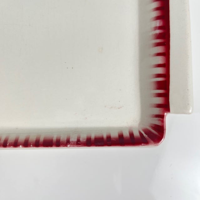 Ceramic Moka-Prima Cake Dish from Sarreguemines and Digoin, 1920s-1950s For Sale - Image 7 of 13