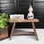 Wood Japanese Wooden Stool, 1950s For Sale - Image 7 of 12
