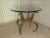 1970s Vintage Aluminum Gazelle Table For Sale In Miami - Image 6 of 13