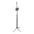 Mid Century Gerald Thurston Lightolier Wood and Metal Floor Lamp For Sale
