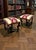 19th Century Pair Tuscan Renaissance Revival Ottoman Tabourets Stools This matching pair of 19th century Florentine...