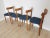 Vintage Italian Dining Chairs with Blue Fabric Seats from Calligaris, 1990s, Set of 4 For Sale - Image 15 of 18