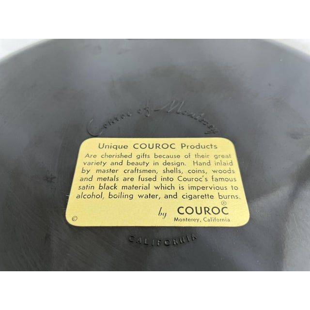 Vintage Stagecoach Couroc Tray For Sale - Image 6 of 6