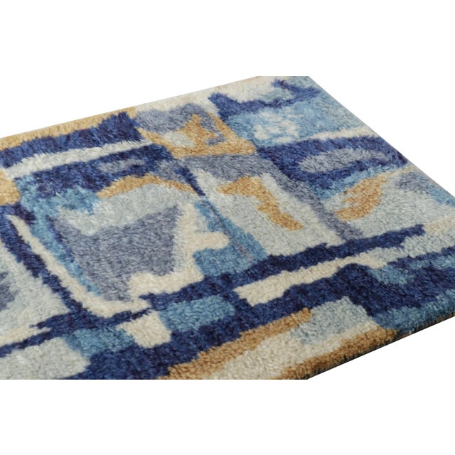2020s Rug & Kilim's Moroccan Rug in Multicolor With Graphic Geometric Design For Sale - Image 5 of 7