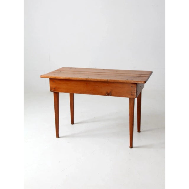 Antique Primitive Table For Sale - Image 11 of 13