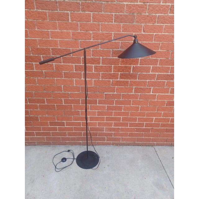 Mid-Century Modern Vintage Minimalist Floor Lamp For Sale - Image 3 of 13