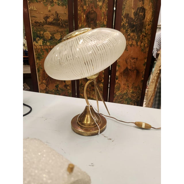 Metal Vintage Mid-Century Table Lamp For Sale - Image 7 of 8
