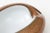 Vintage Murano White Cased Copper and Gold Aventurine Murano Cinched Bowl or Ashtray, 60's For Sale In Miami - Image 6 of 12