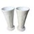Mid-Century Modern Vintage Indiana Glass Colony Grape Milk Glass Vases, S/3 For Sale - Image 3 of 7