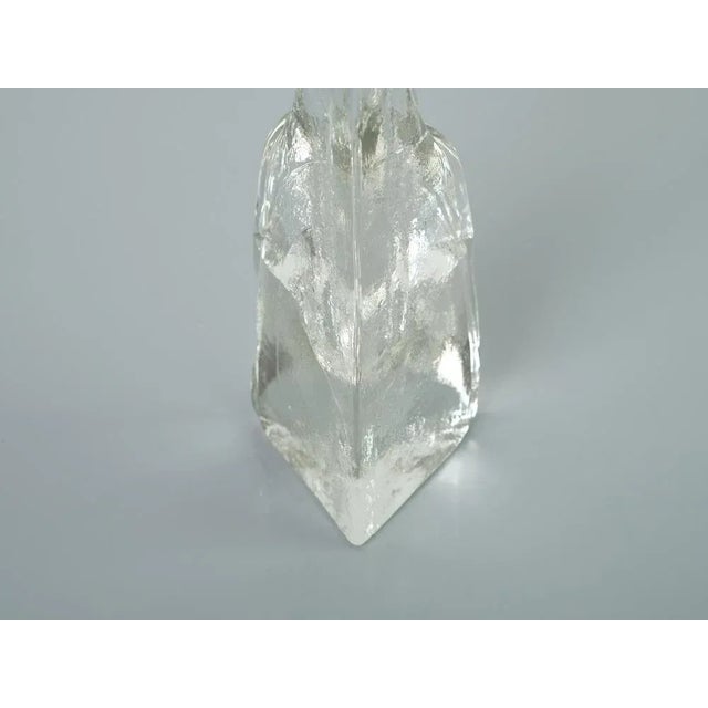 Vintage Glass Vase, 1960s For Sale - Image 4 of 13