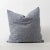 Introduce a timeless touch to your home with this Mid-Century Vintage Baby Blue Cotton Homespun Decorative Pillow Cover....
