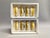 2000 - 2009 Diane Von Furstenberg Yellow Striped Napkin Rings - Set of 8 For Sale - Image 5 of 6