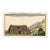 18th Century English Copperplate Architectural Engraving on Hand-Laid Paper, Recently Hand-Colored D For Sale