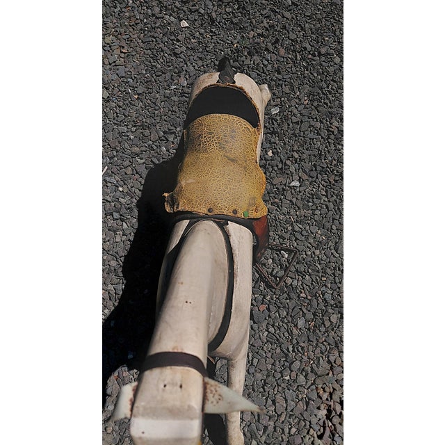 Vintage Child's Rocking Horse Toy For Sale - Image 11 of 13