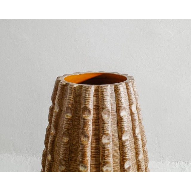 Swedish Floor Vase by Vicke Lindstrand, 1940s For Sale - Image 4 of 6