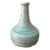 Antique Light Blue Glazed Ceramic Spirals Pattern Vase For Sale
